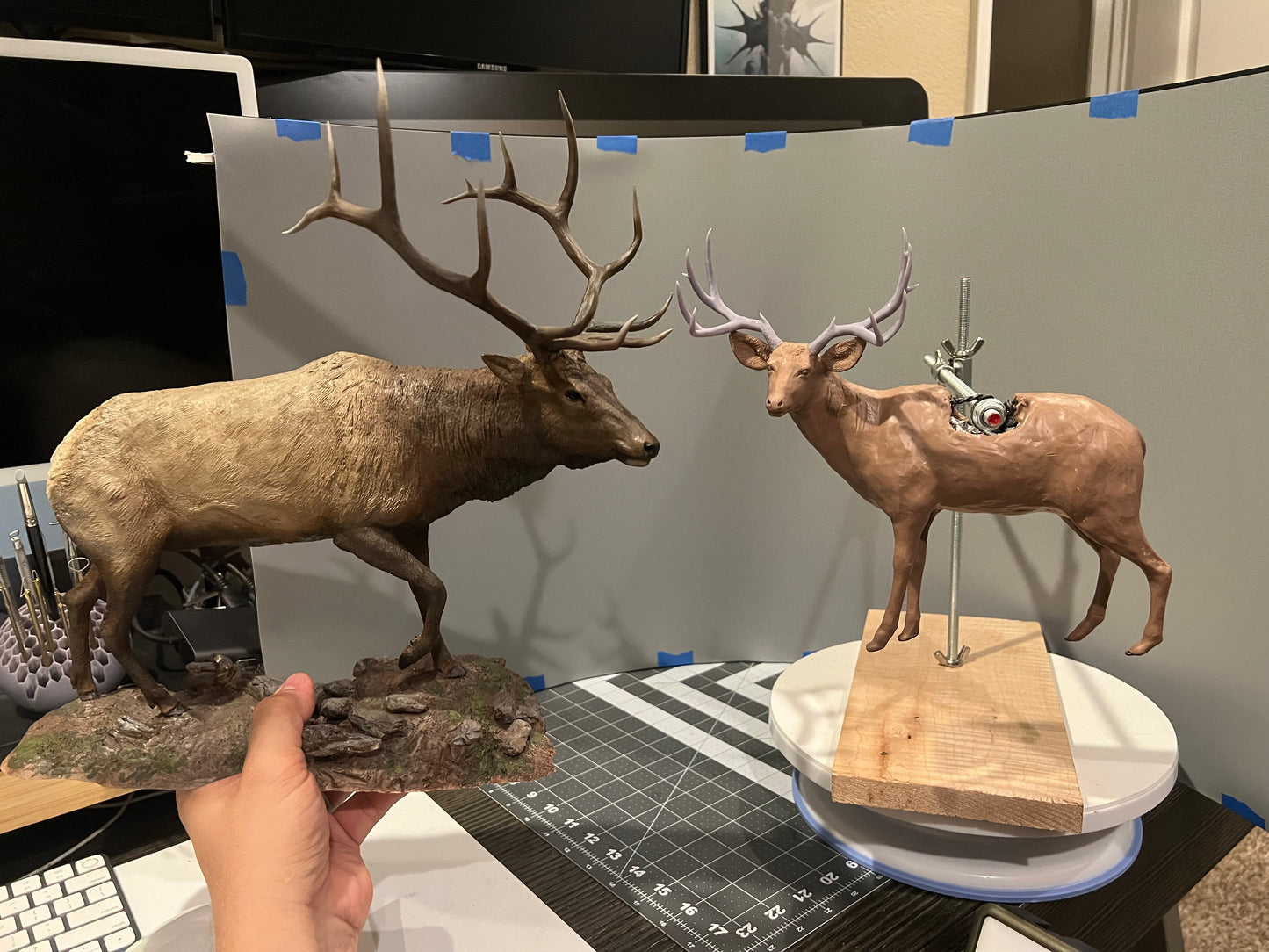Commission new animal sculpt
